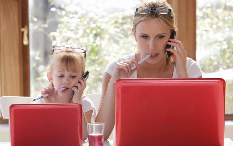 6 полезных привычек детей работающих мам